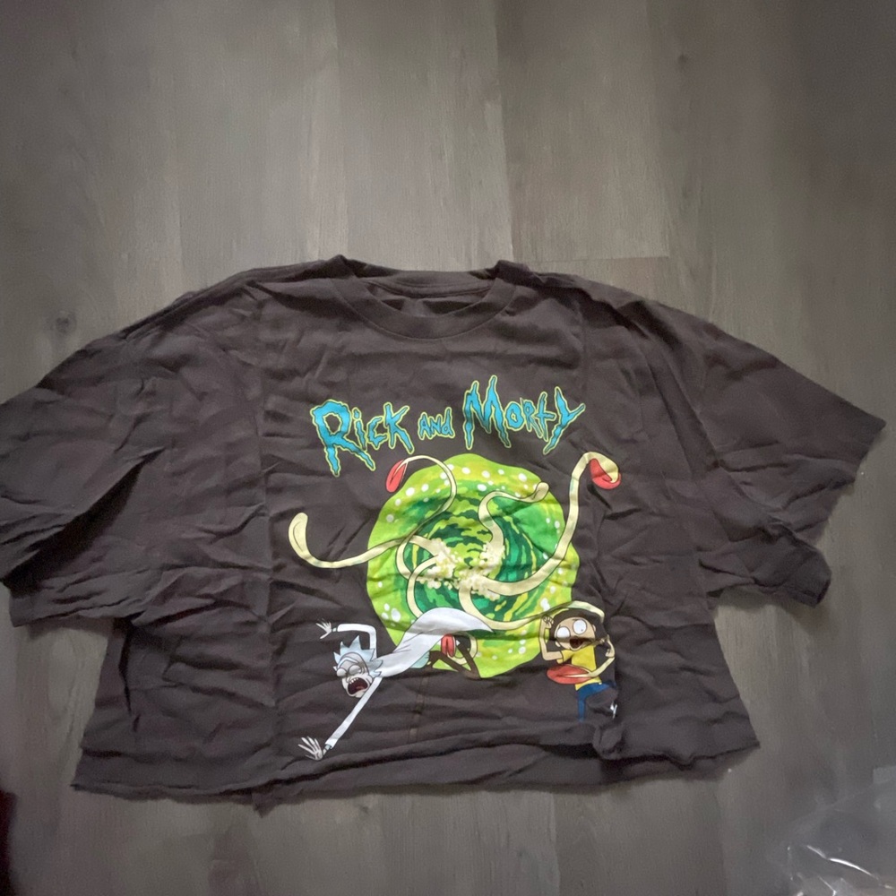 Rick and Morty Reptile Graphic T-Shirt